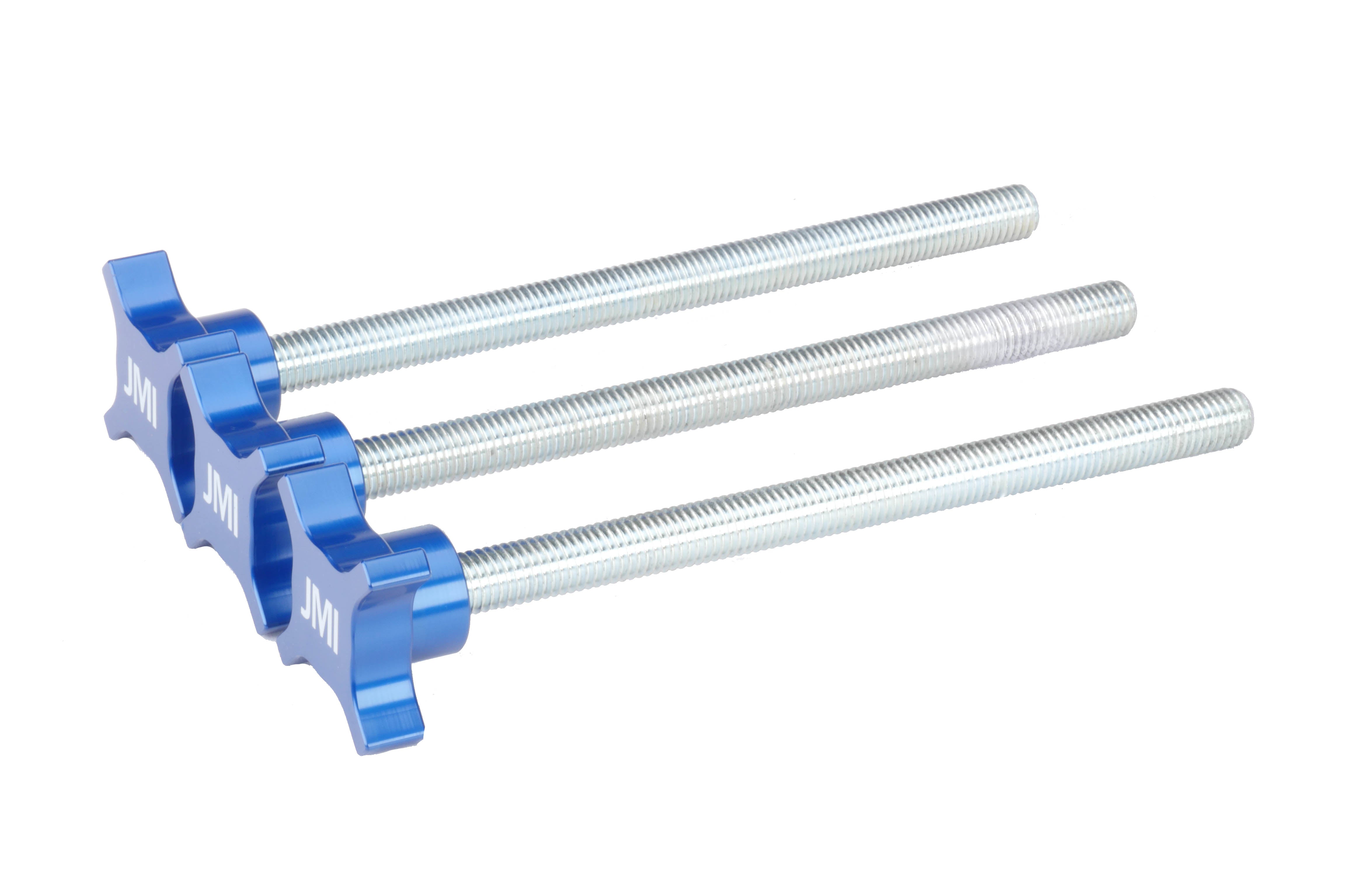 JMI Wheeley Bar Accessories collection — tie-down brackets, battery pack holders, wheel upgrades and motor drive for telescope dollies