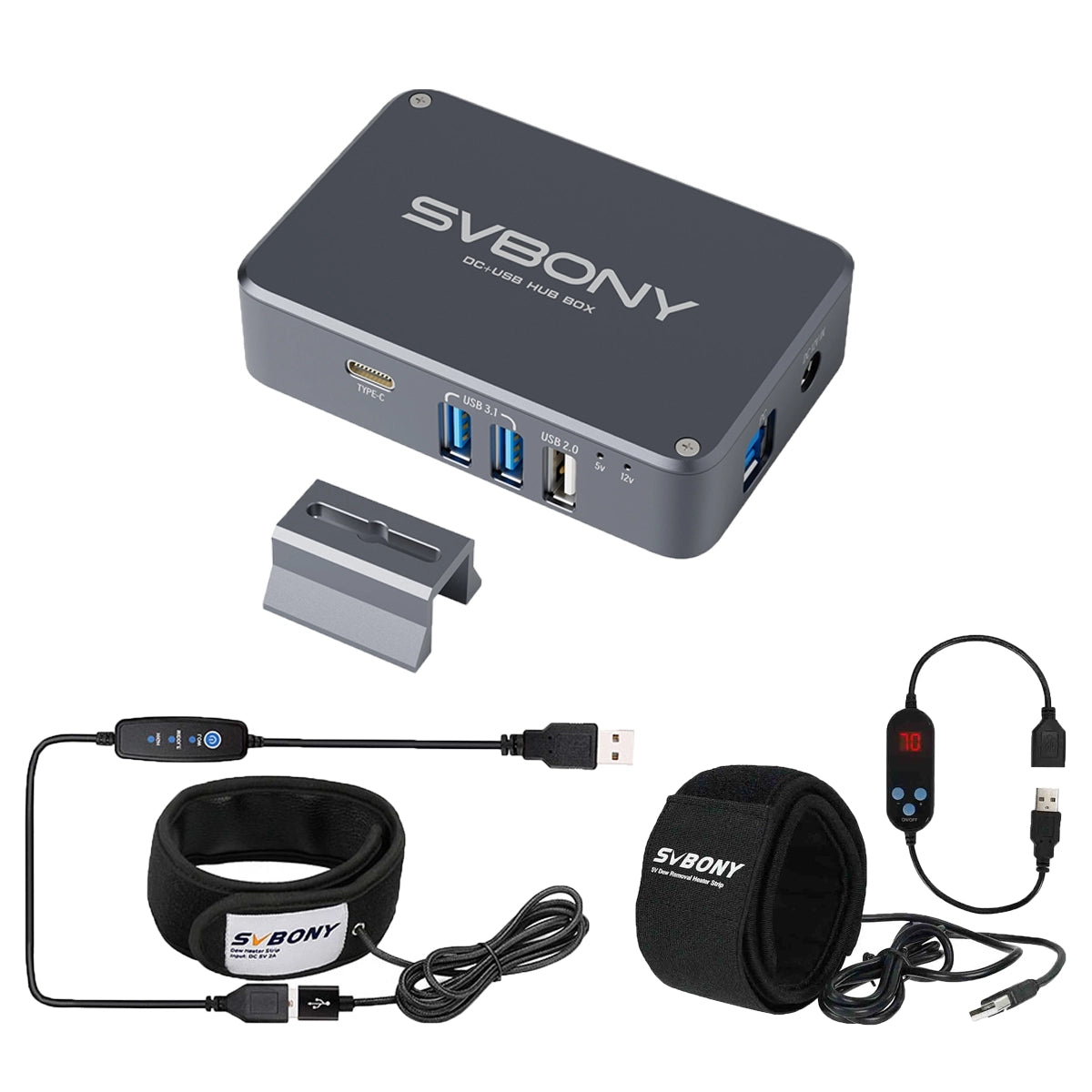 SVBONY SV241 astronomy DC and USB hub box for astrophotography power and cable management