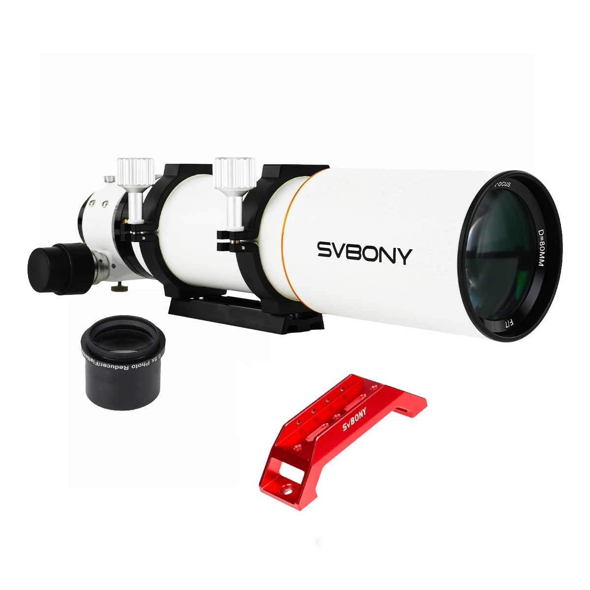 SVBONY SV503 80ED f/7 ED doublet refractor OTA for observing and astrophotography