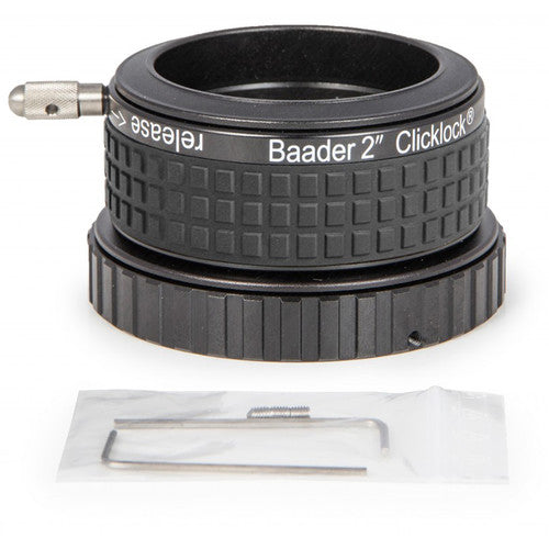 Baader 2" ClickLock Eyepiece Clamp for ES/Bresser/Omegon Hexafocusers with Internal M68x0.75 Threads