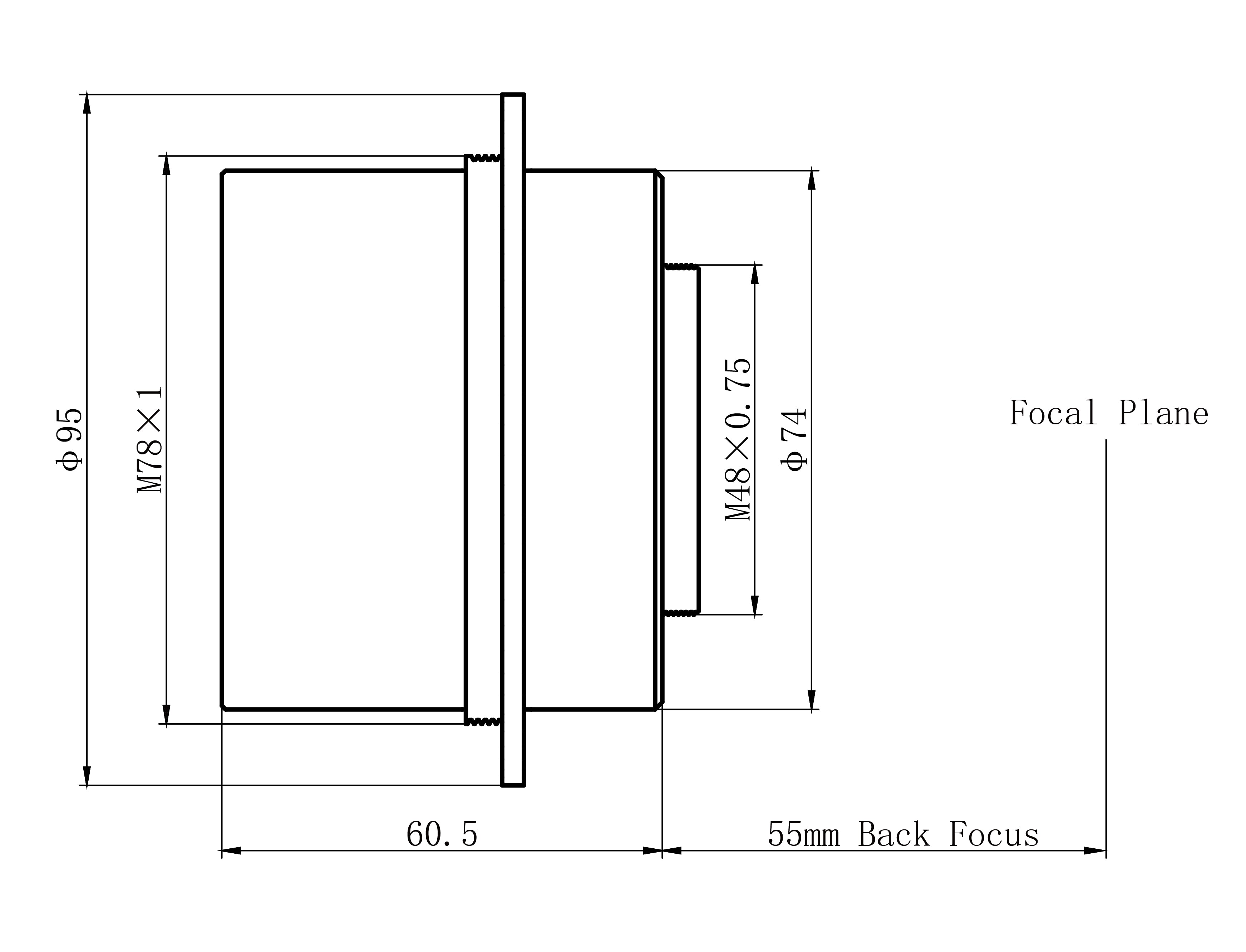 Sharpstar 2.5" 0.8x Reducer for RC's