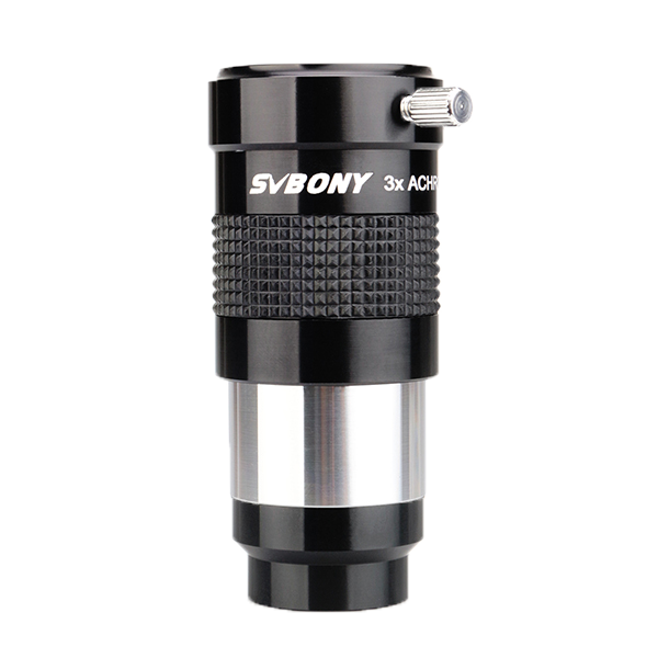 SVBONY SV136 1.25 inch 3x achromatic Barlow lens for planetary and lunar observing