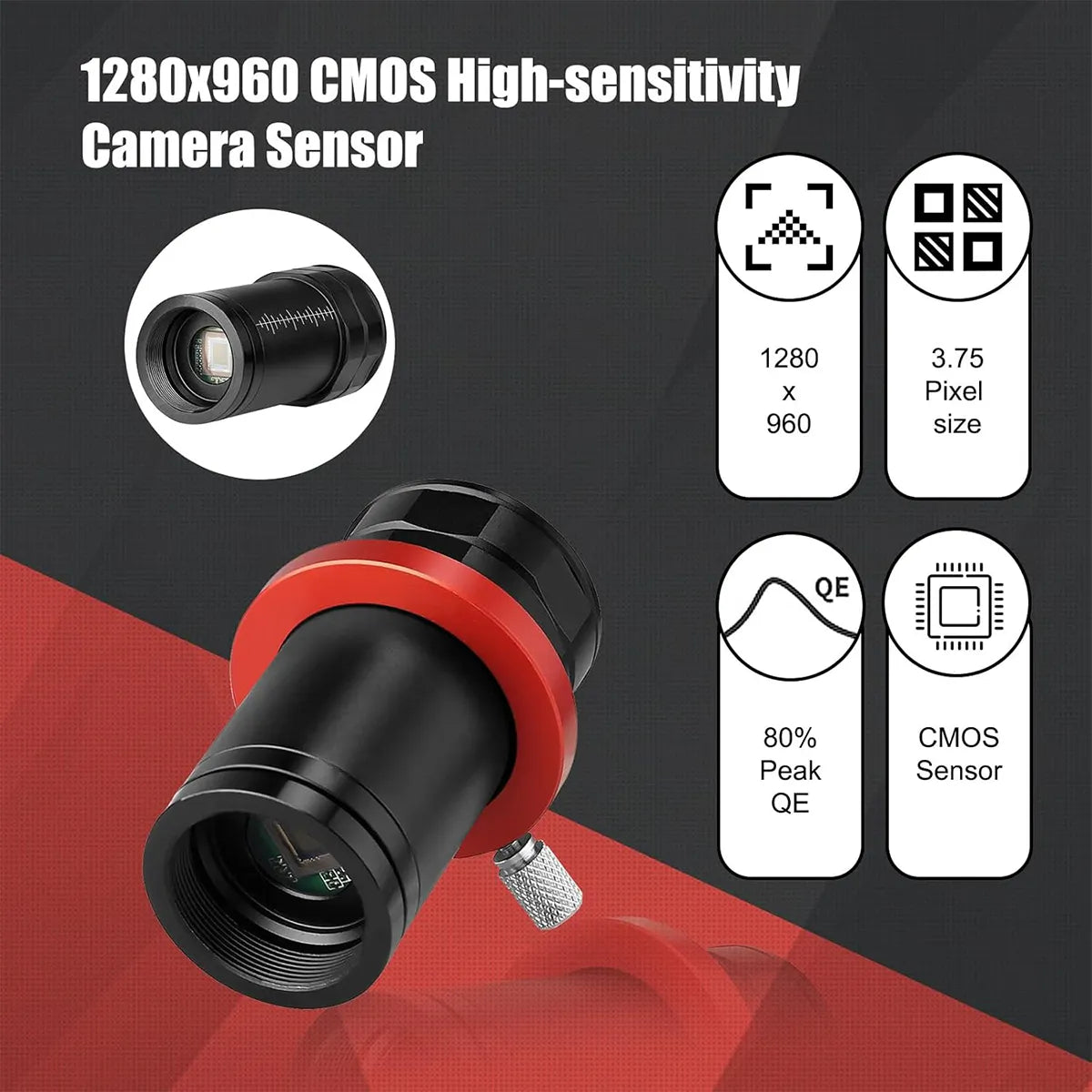 SVBONY SV905C 1.25 inch colour guide camera for autoguiding with guide scopes and off-axis guiders