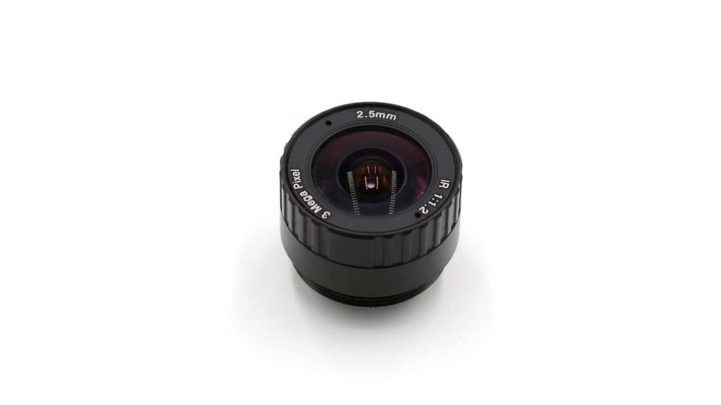 Player One 2.5mm CS-mount all-sky lens detail view