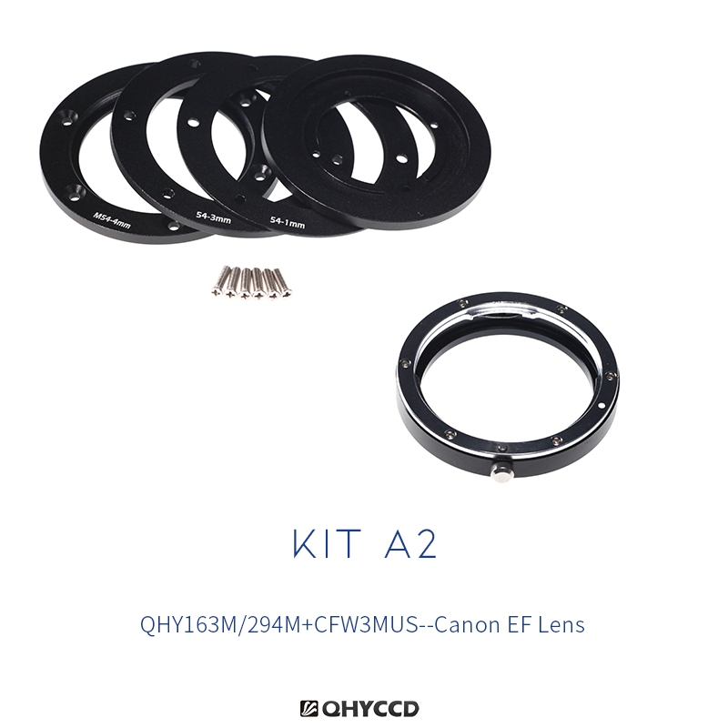 QHY Combo Kit A2 - Canon Lens adapter