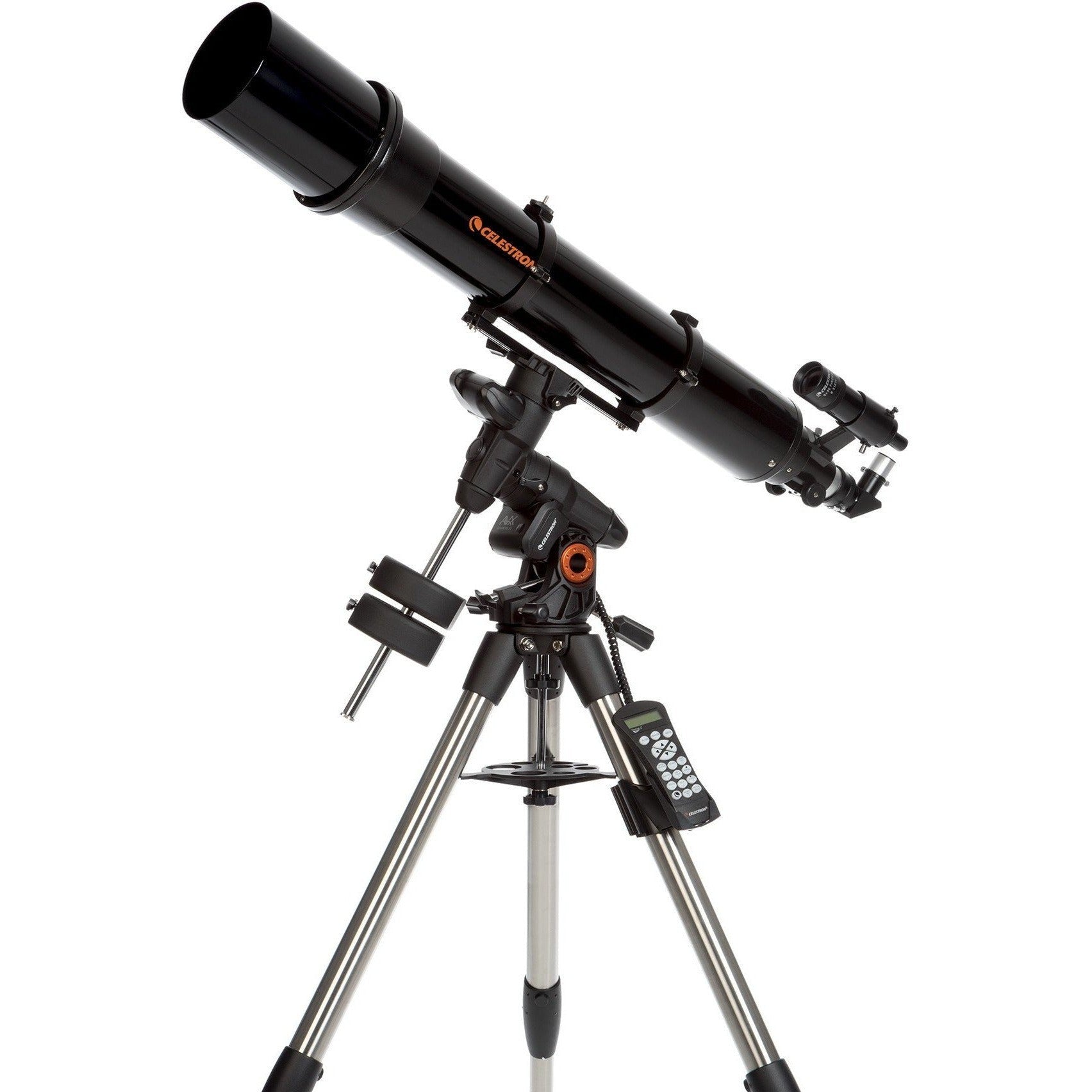 Celestron Advanced VX 6-inch f/8 refractor telescope on Advanced VX computerized equatorial mount for planetary and visual observing
