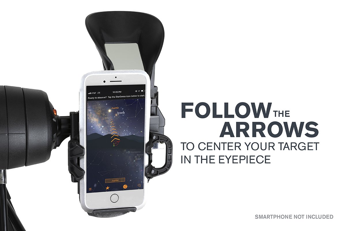 Celestron StarSense Explorer DX 102AZ Smartphone App-enabled Refractor Telescope