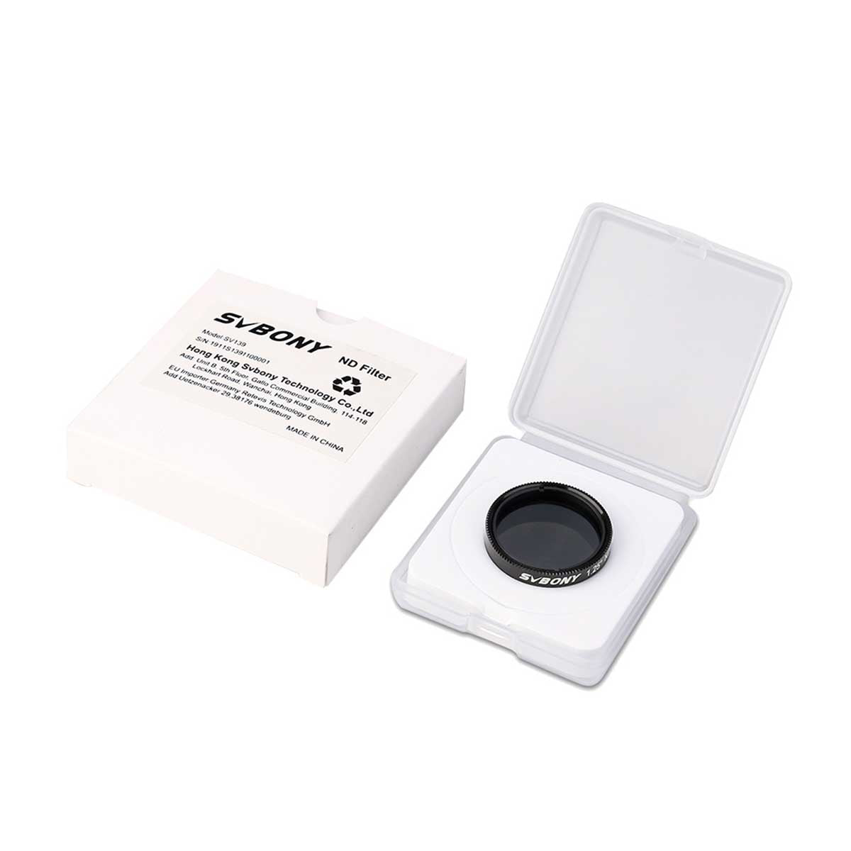 SVBONY SV139 1.25 inch ND neutral density moon filter for glare-free lunar observing