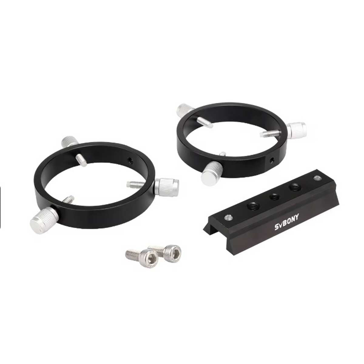 SVBONY SV116 guide scope rings thumbscrews for guide scope alignment