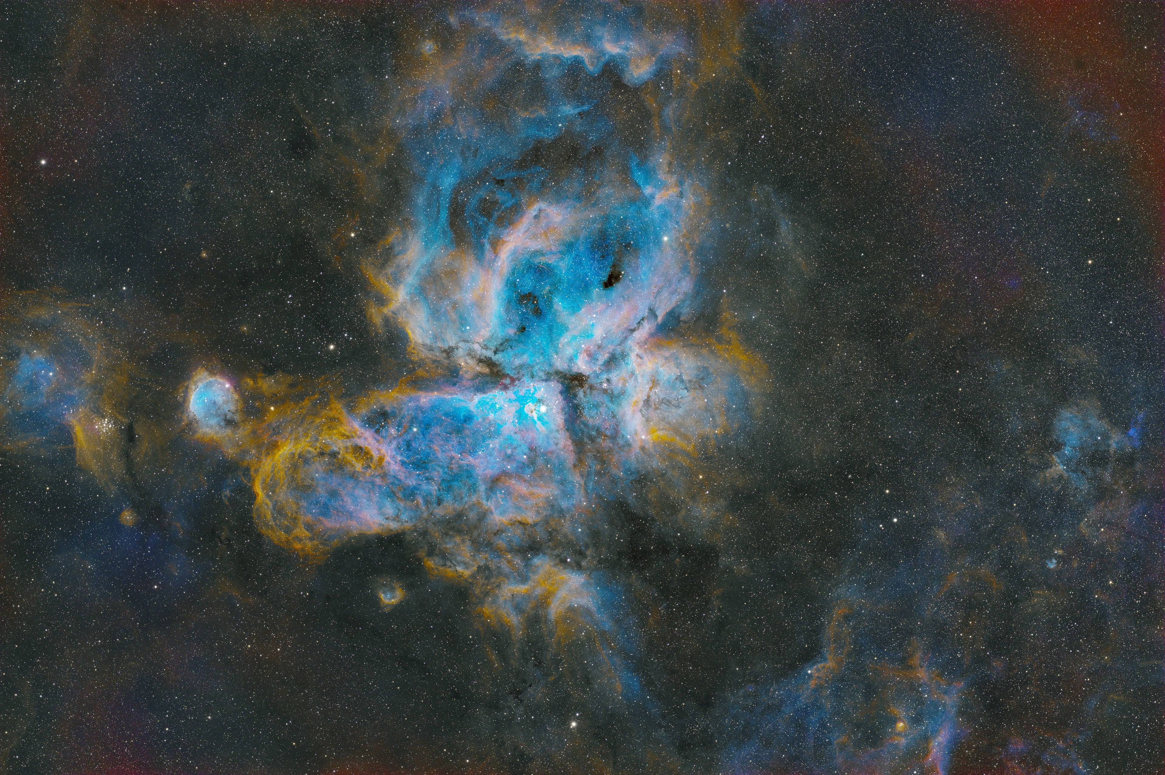 Askar SQA55 - sample astrophotography image: Diego Celery, Carina Nebula C92, SQA55 + ZWO ASI2600MM Pro