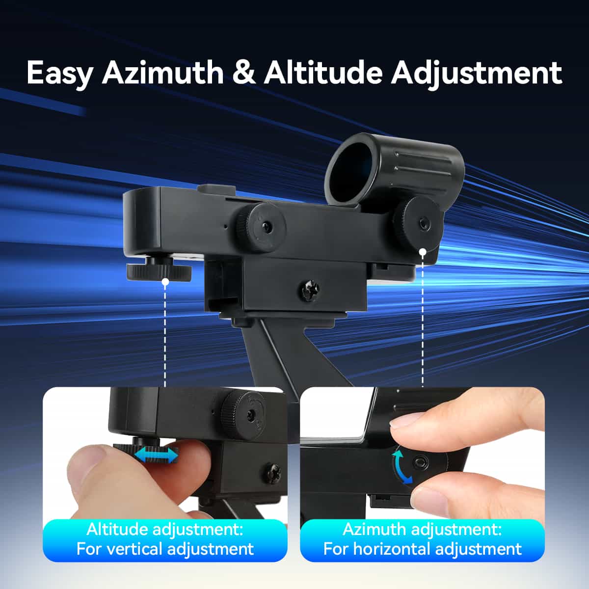 SVBONY SV179 red dot finder with dovetail base for telescope target acquisition