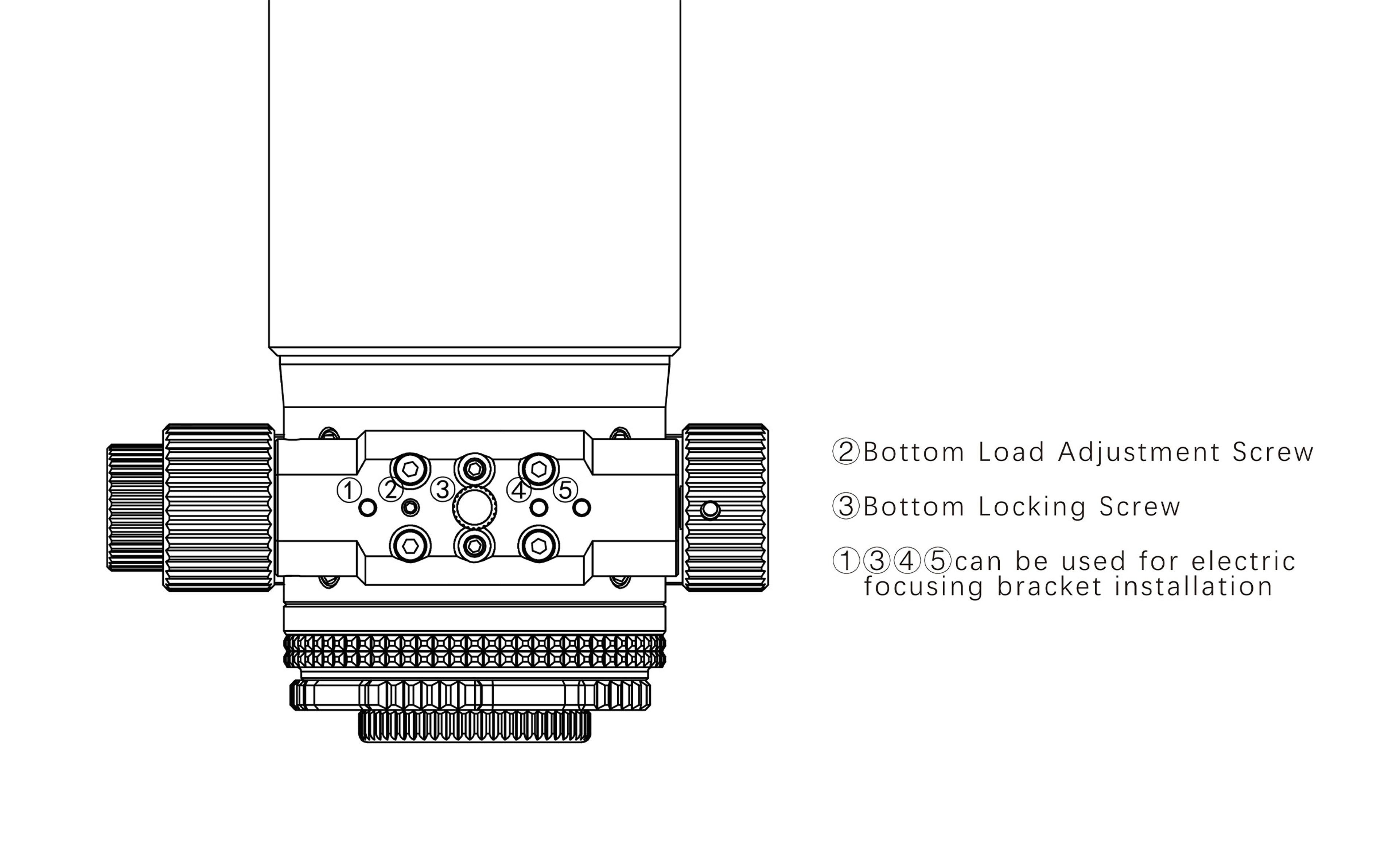 Askar SQA85 Locking Screw Position Diagram