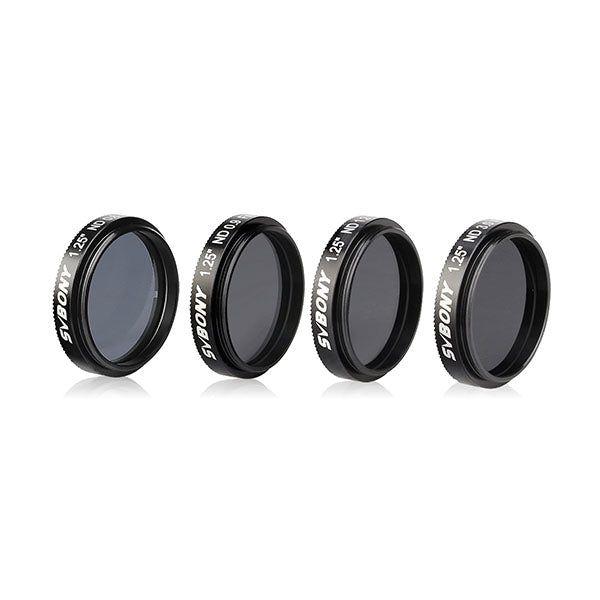 SVBONY SV139 1.25 inch ND neutral density moon filter for glare-free lunar observing