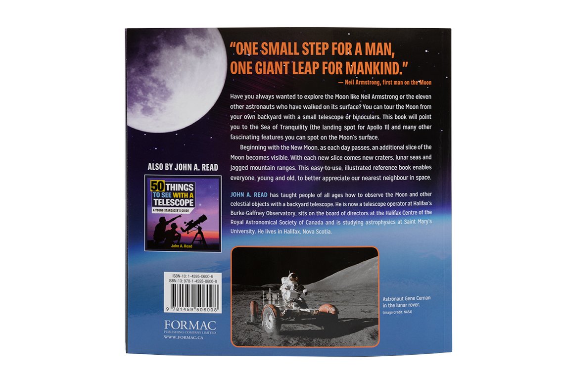 50 THINGS TO SEE ON THE MOON BY JOHN A READ