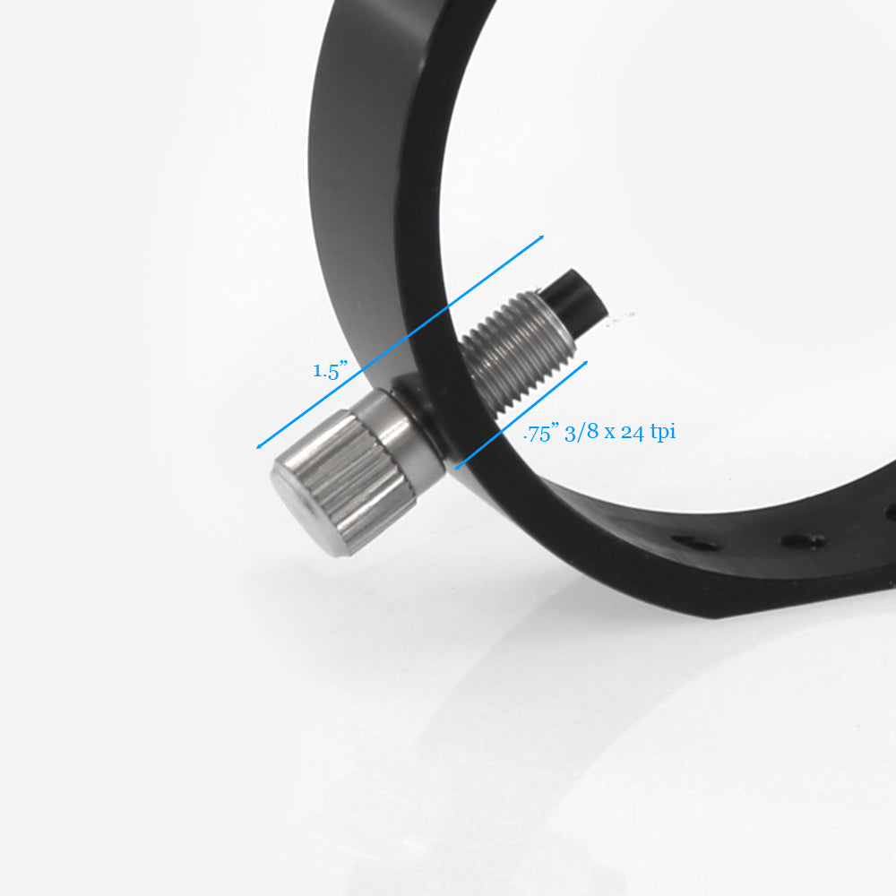D Series Single Ring Set. 90mm Adjustable Rings