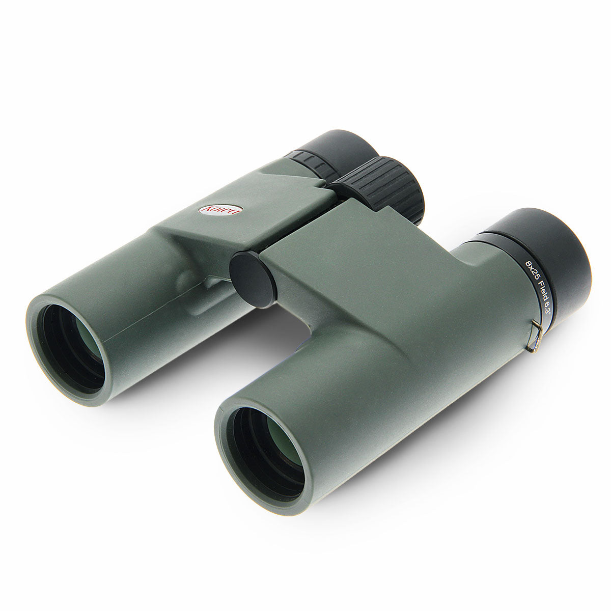 Kowa BD25 8x25 compact binocular angled view - waterproof everyday travel binocular