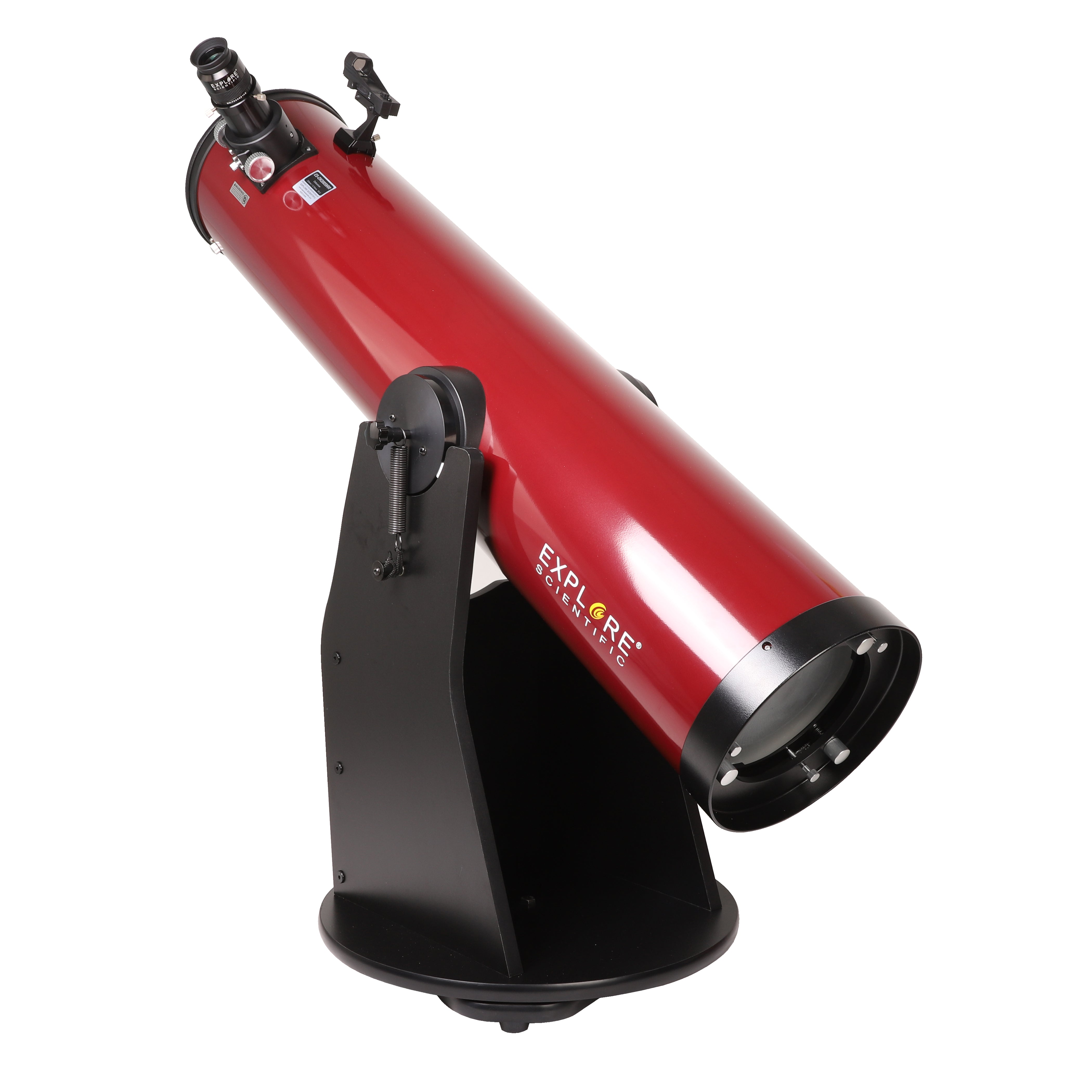 Included eyepieces, 2x Barlow and smartphone adapter for the Ruby Red Dobsonian