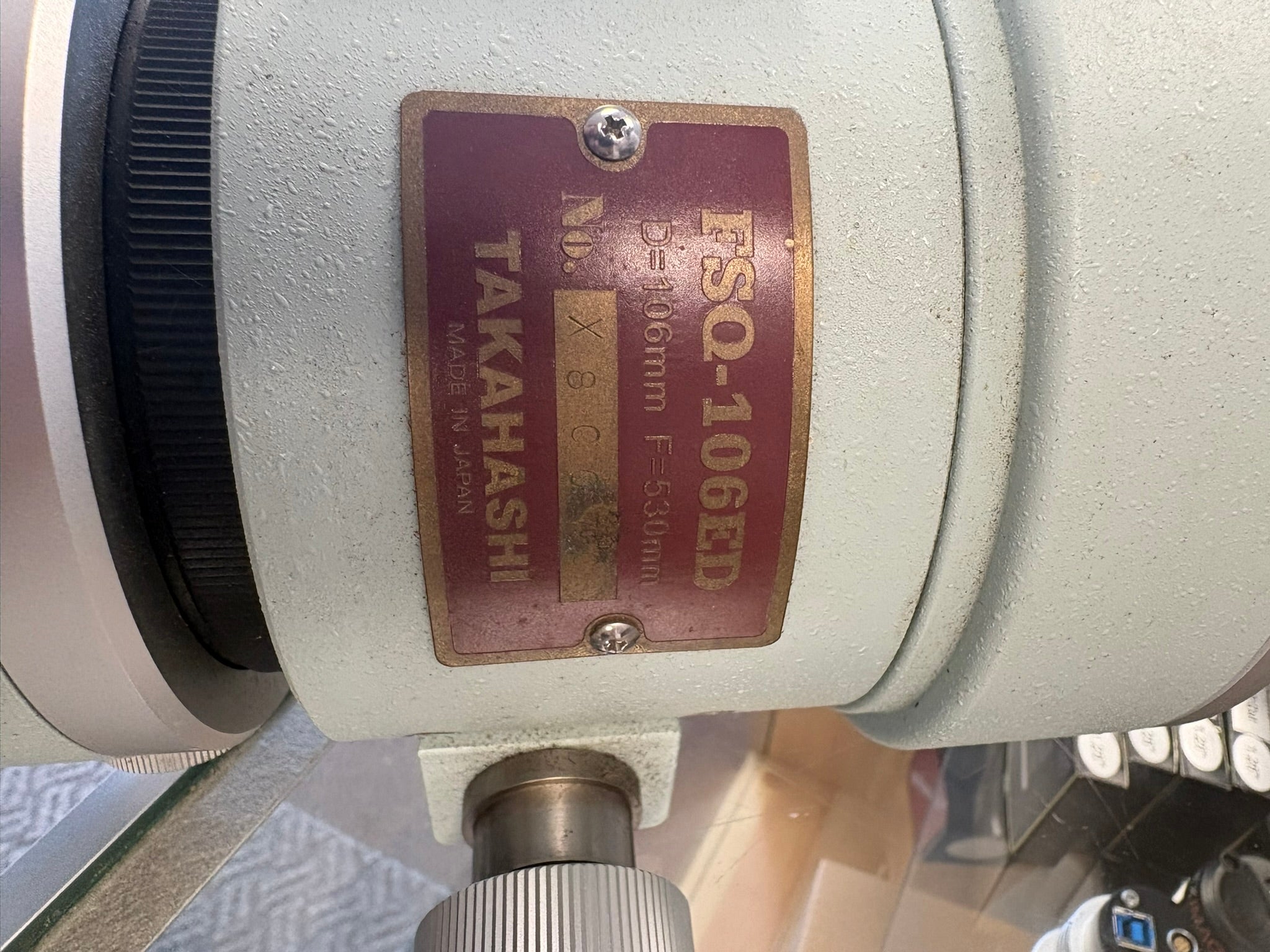 Takahashi FSQ-106EDX4 106mm f/5 Astrograph Package – Used