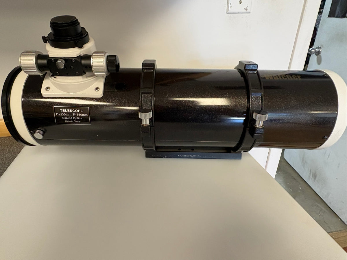 Sky-Watcher 130PDS Newtonian OTA with Tube Rings and Dovetail – Used (Good)