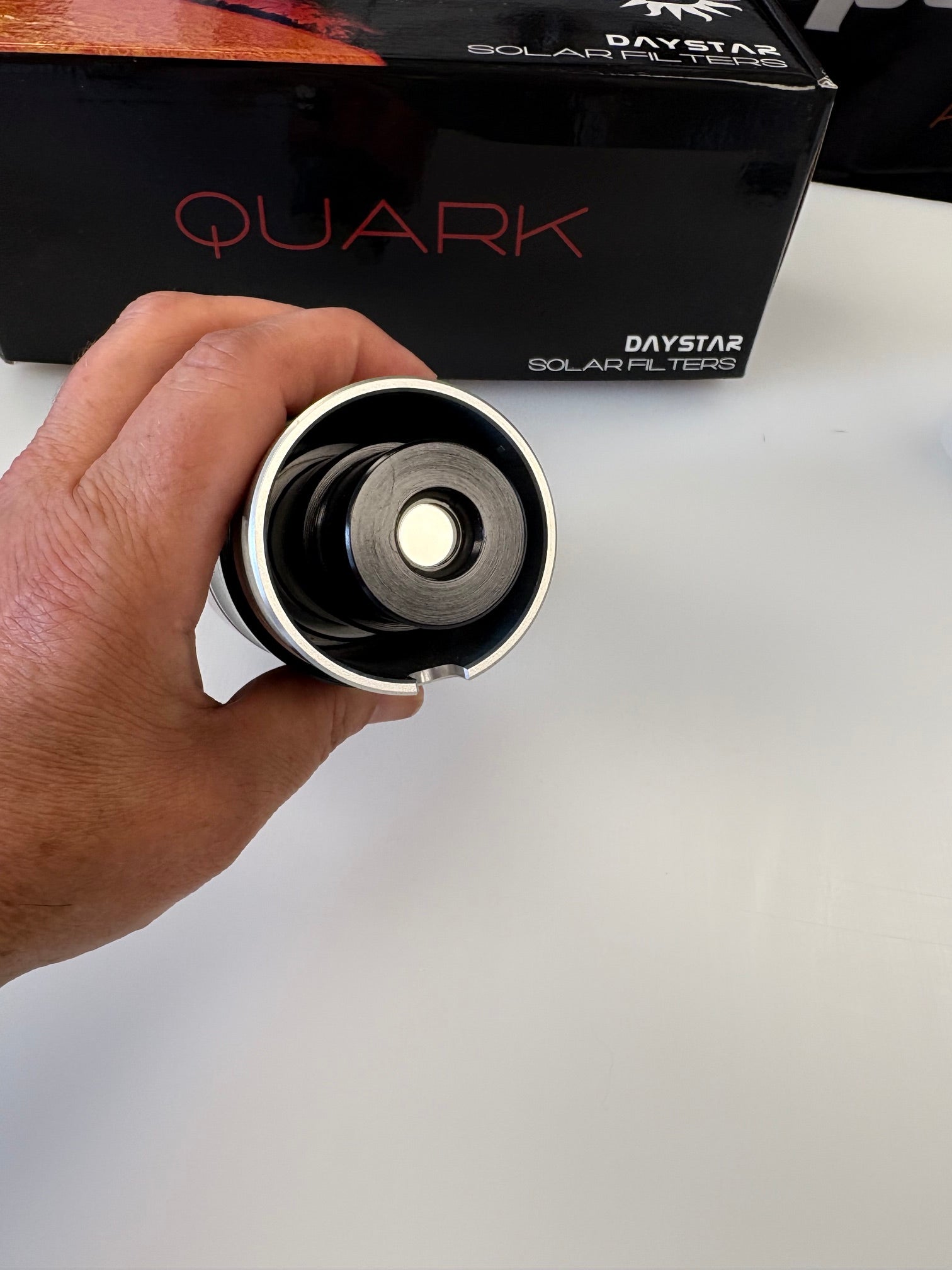 DayStar Quark Chromosphere H-Alpha Filter with Player One 1.25" ERF – Used