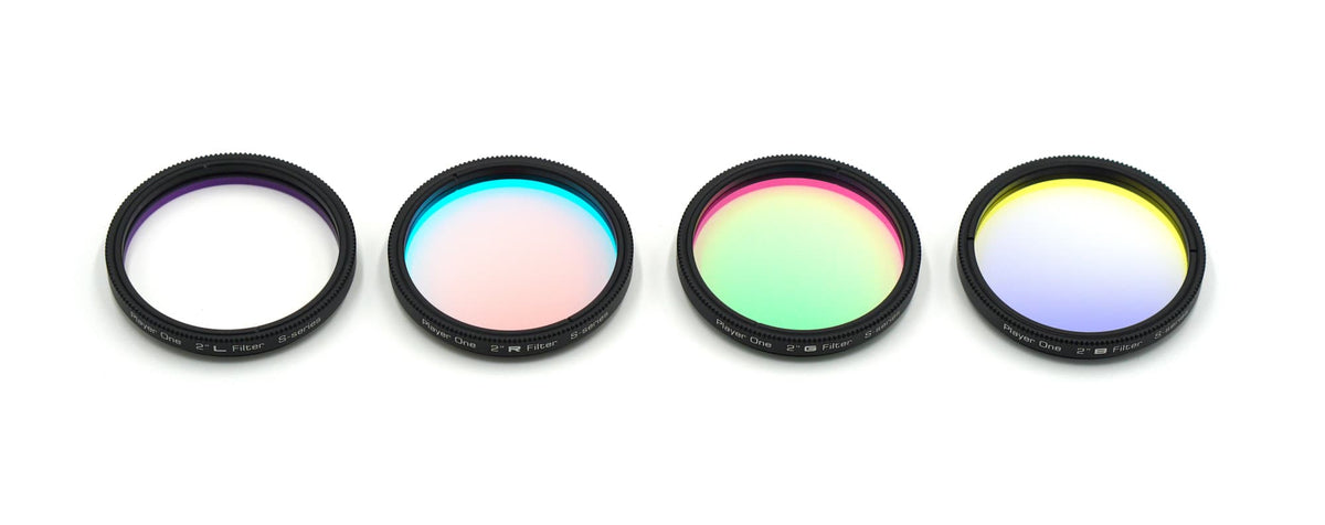 Player One 2 inch LRGB S-series filter detail