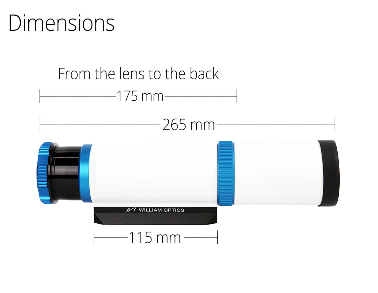 Slide-base UniGuide 50mm Scope - Gold