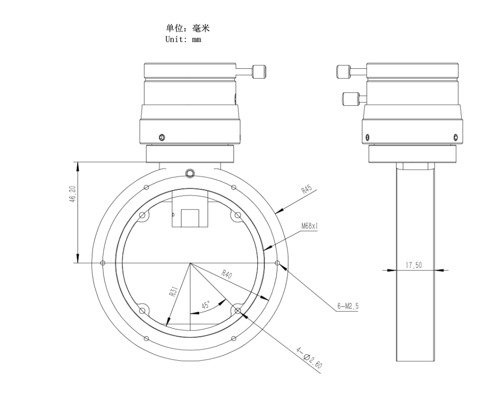 M68 OAG Off-Axis Guider