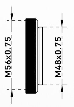 iAFS2 camera adpt M48x0.75