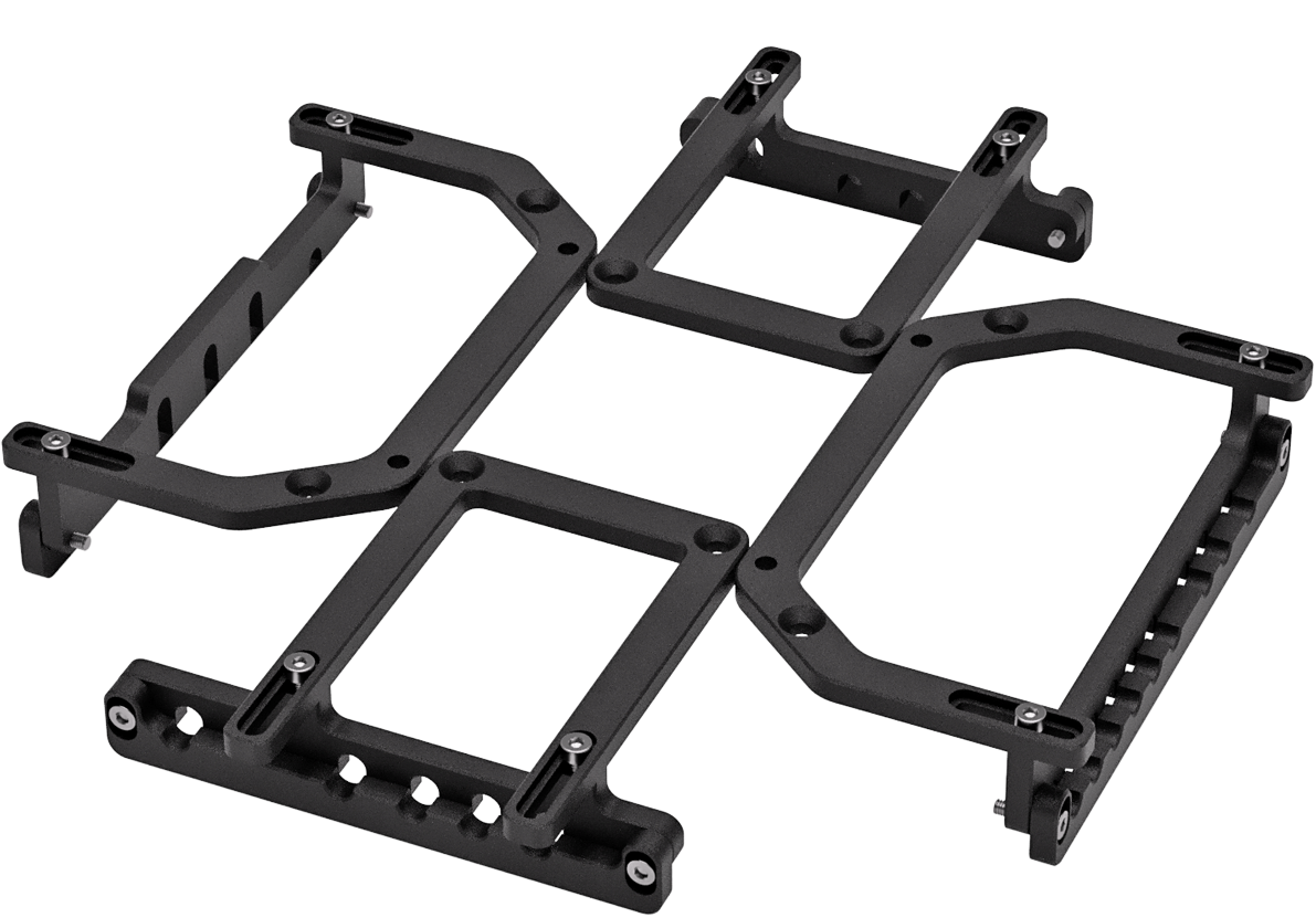 Pegasus Astro Spider Clamp cable management and VESA mount accessory for the Ultimate Powerbox v3 astrophotography power distribution unit