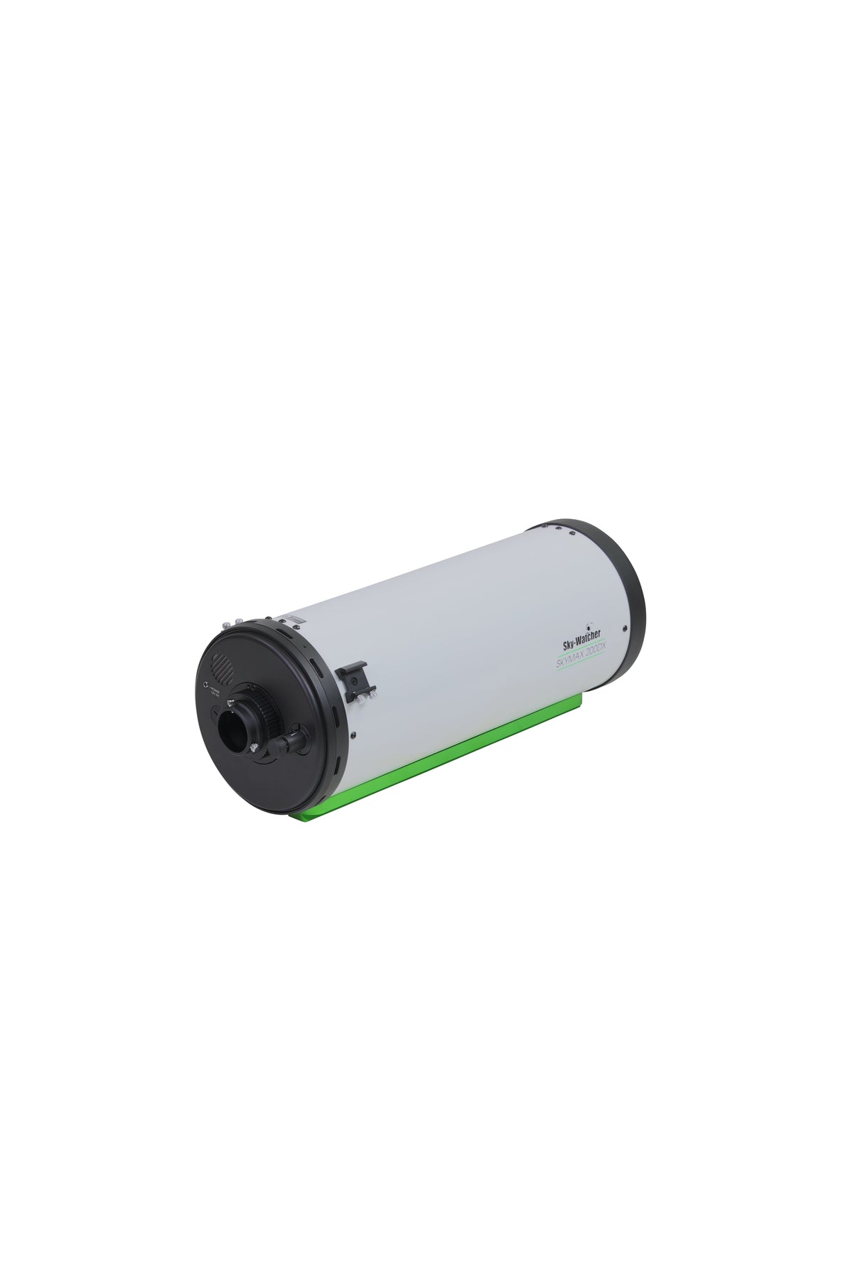 Sky-Watcher Skymax 200DX 200mm f/10 Maksutov-Cassegrain optical tube, right rear view, for lunar and planetary imaging