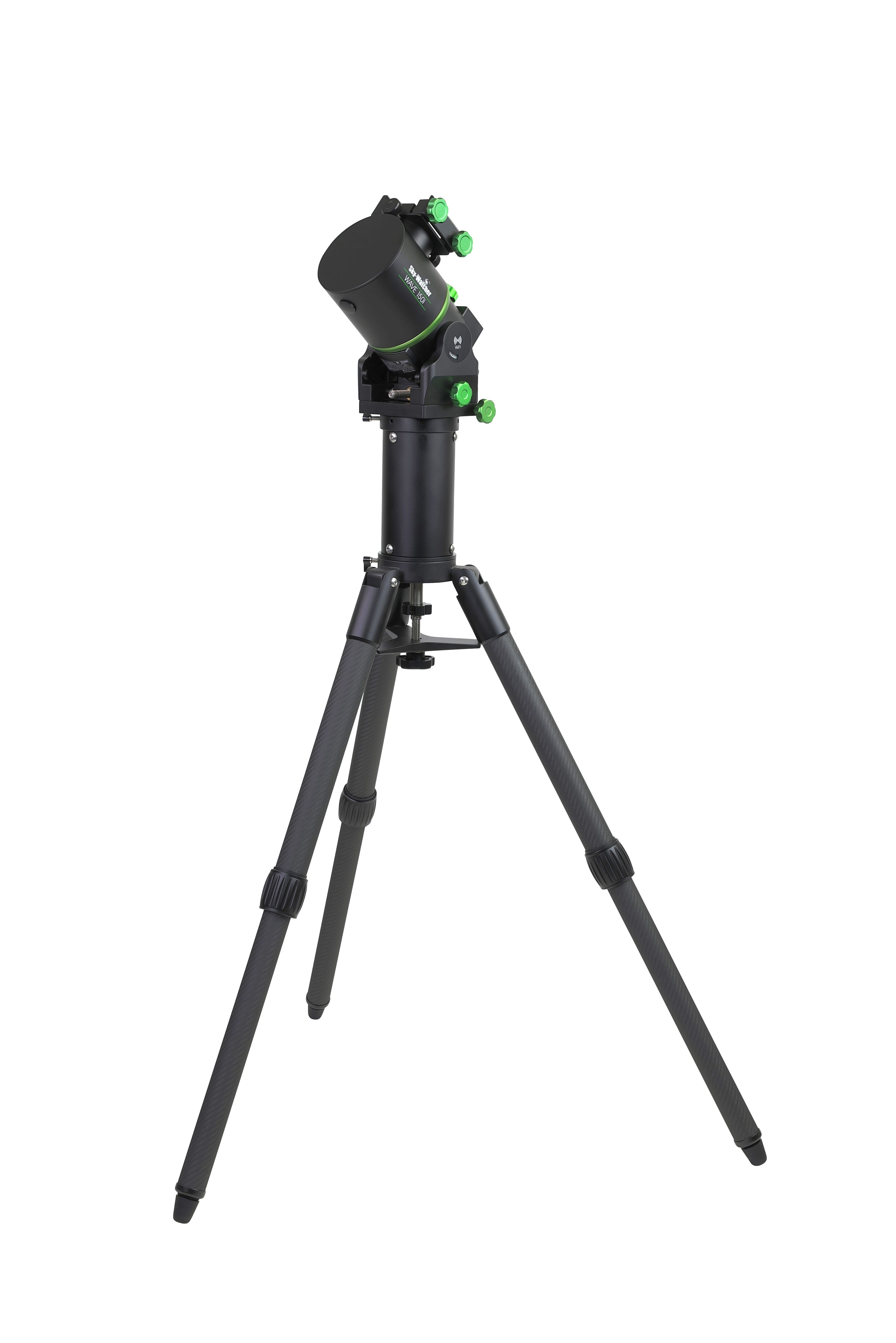 Sky-Watcher Wave 150i Pro strain wave GoTo mount kit with carbon fiber tripod and extension tube for portable deep-sky astrophotography