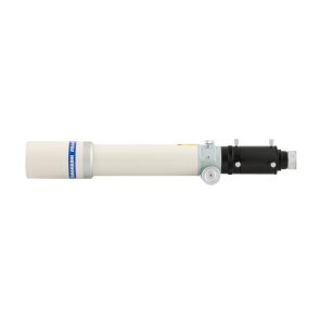 Takahashi FOA-60 refractor rear cell and rack-and-pinion focuser detail