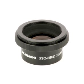 Takahashi 1.01x flattener for FSQ-85EDX full-frame astrophotography field flattener