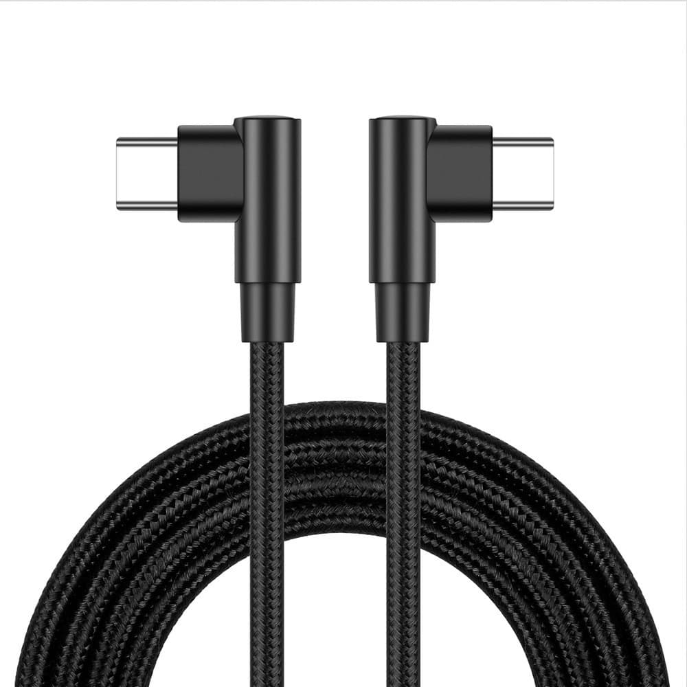 Player One USB2.0 Type-C to Type-C 0.5M braided cable for a compact USB-C link between imaging components