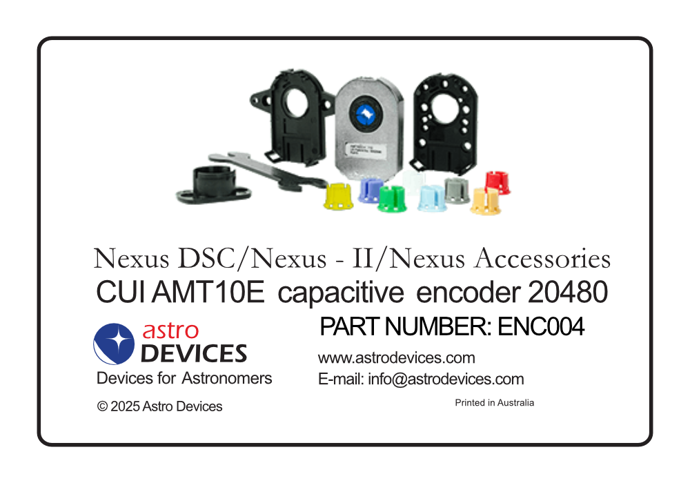 Same Sky AMT10E2 encoder for digital setting circle systems