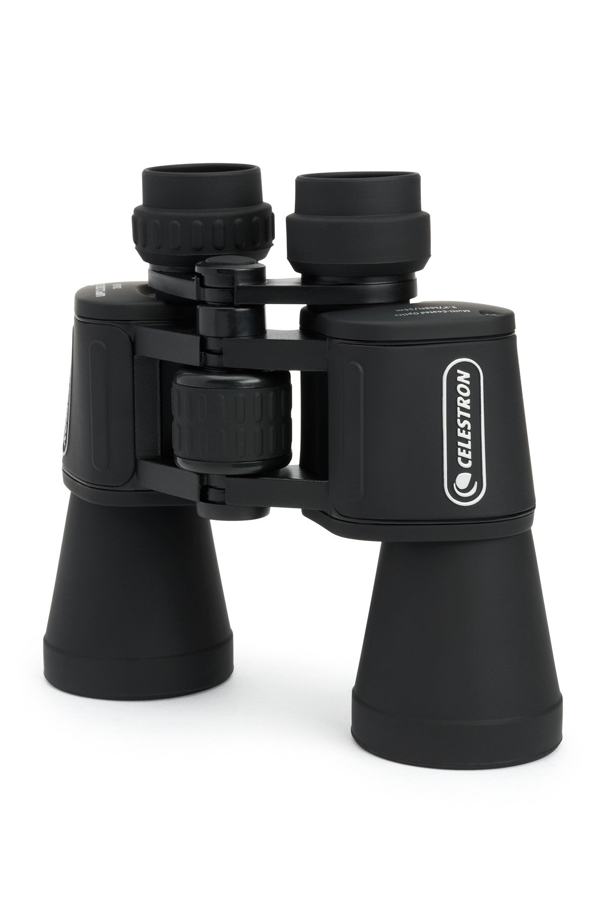 Celestron UpClose G2 20x50 porro binoculars retail box and product for beginner astronomy use