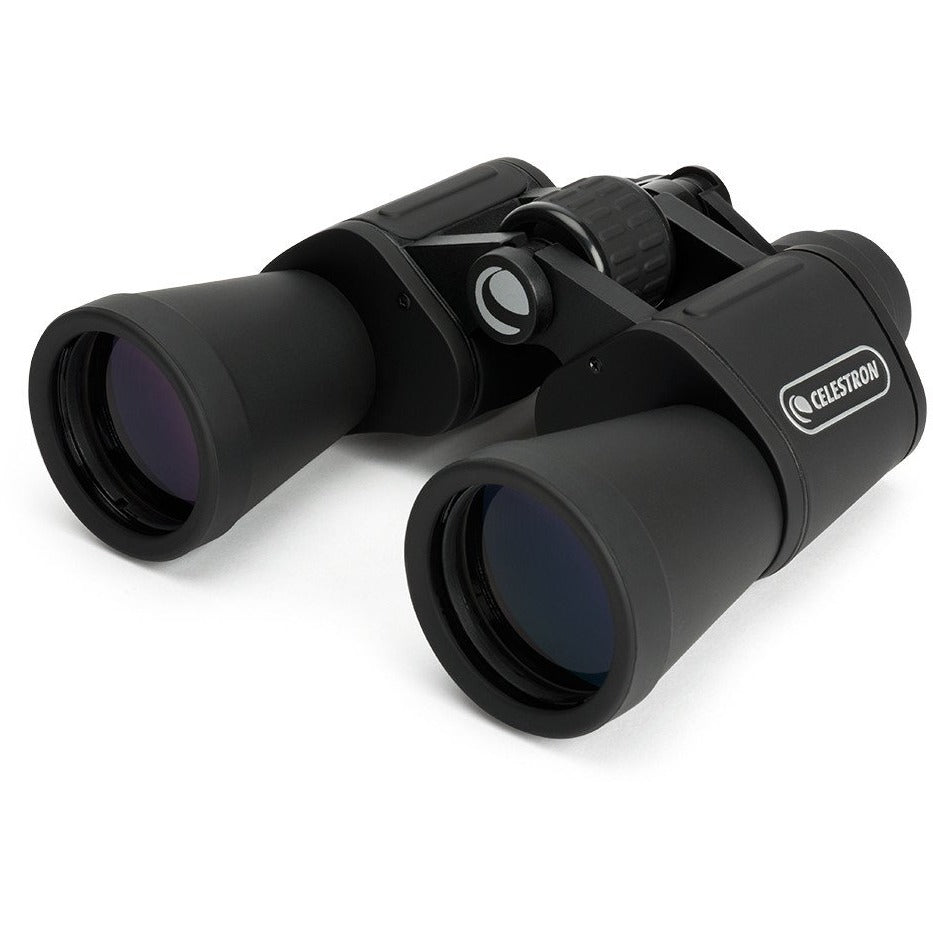 Celestron UpClose G2 20x50 porro binoculars for lunar observing, stargazing, and long-range viewing
