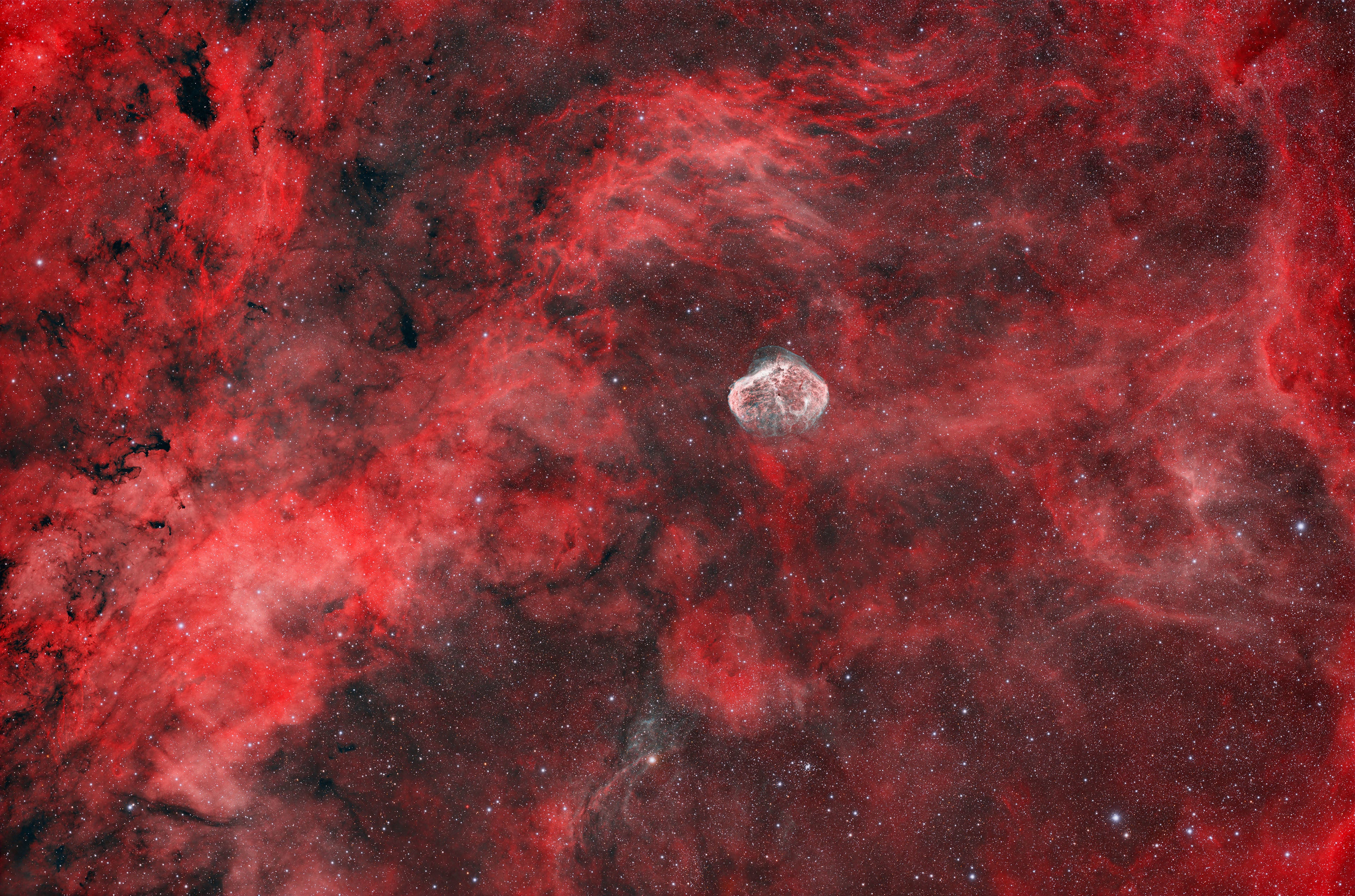 Askar SQA106 - sample image: NGC6888 Crescent Nebula, SQA106 + ZWO ASI 6200MM