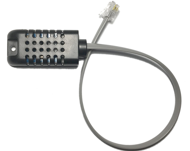 Pegasus Astro external temperature and humidity environmental sensor included with the Pocket Powerbox Advance Gen3 for automatic dew heater control