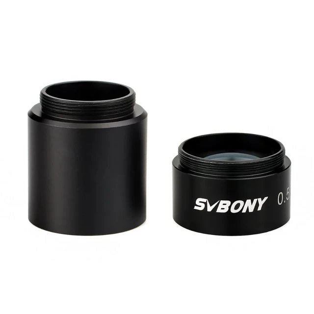 SVBONY F9154A 1.25″ 0.5x focal reducer for wider-field observing and imaging