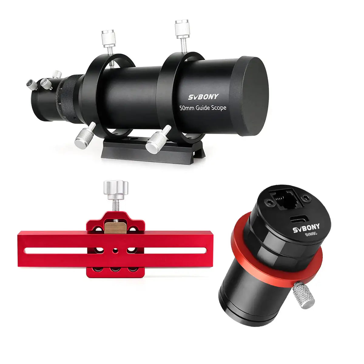 SVBONY SV106 50mm guide scope for deep-sky astrophotography guiding