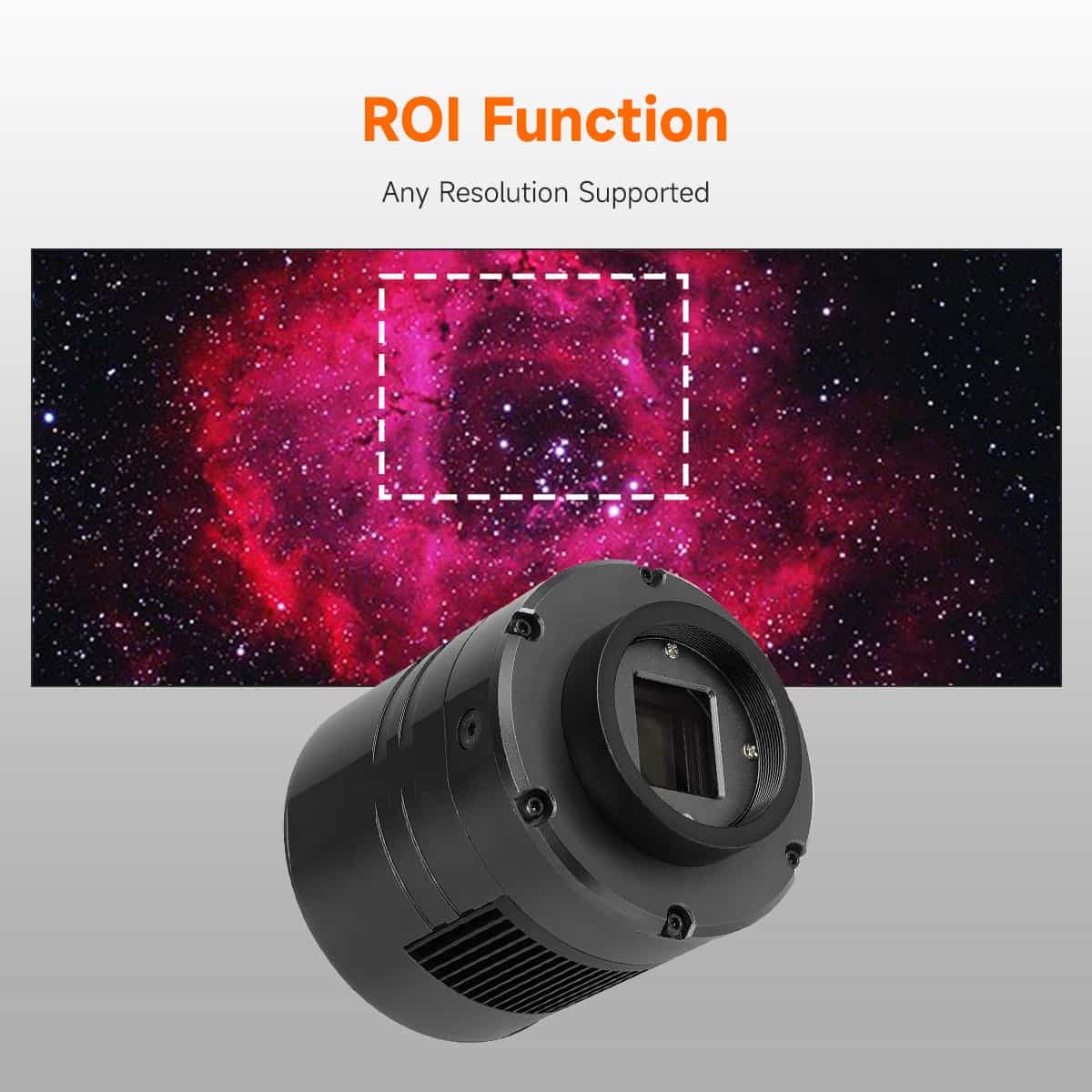 SVBONY SV405CC cooled colour OSC astronomy camera with Sony IMX294 sensor for deep-sky astrophotography
