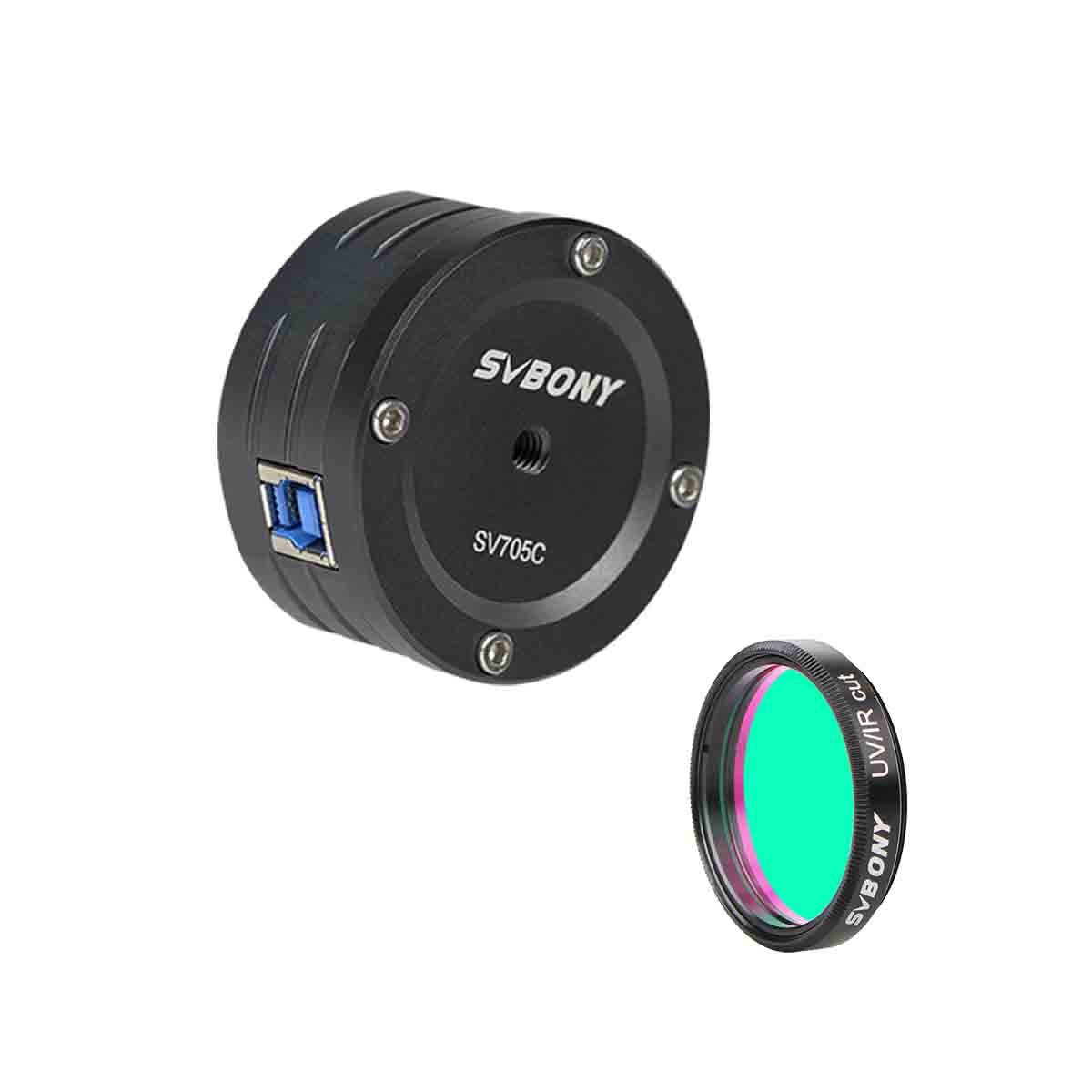 SVBONY SV705C colour planetary camera with Sony IMX585 sensor for planetary and lunar imaging