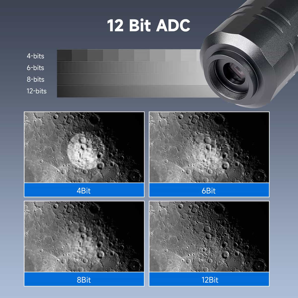 SVBONY SV305C Pro colour guide camera with Sony IMX662 sensor for autoguiding and planetary imaging