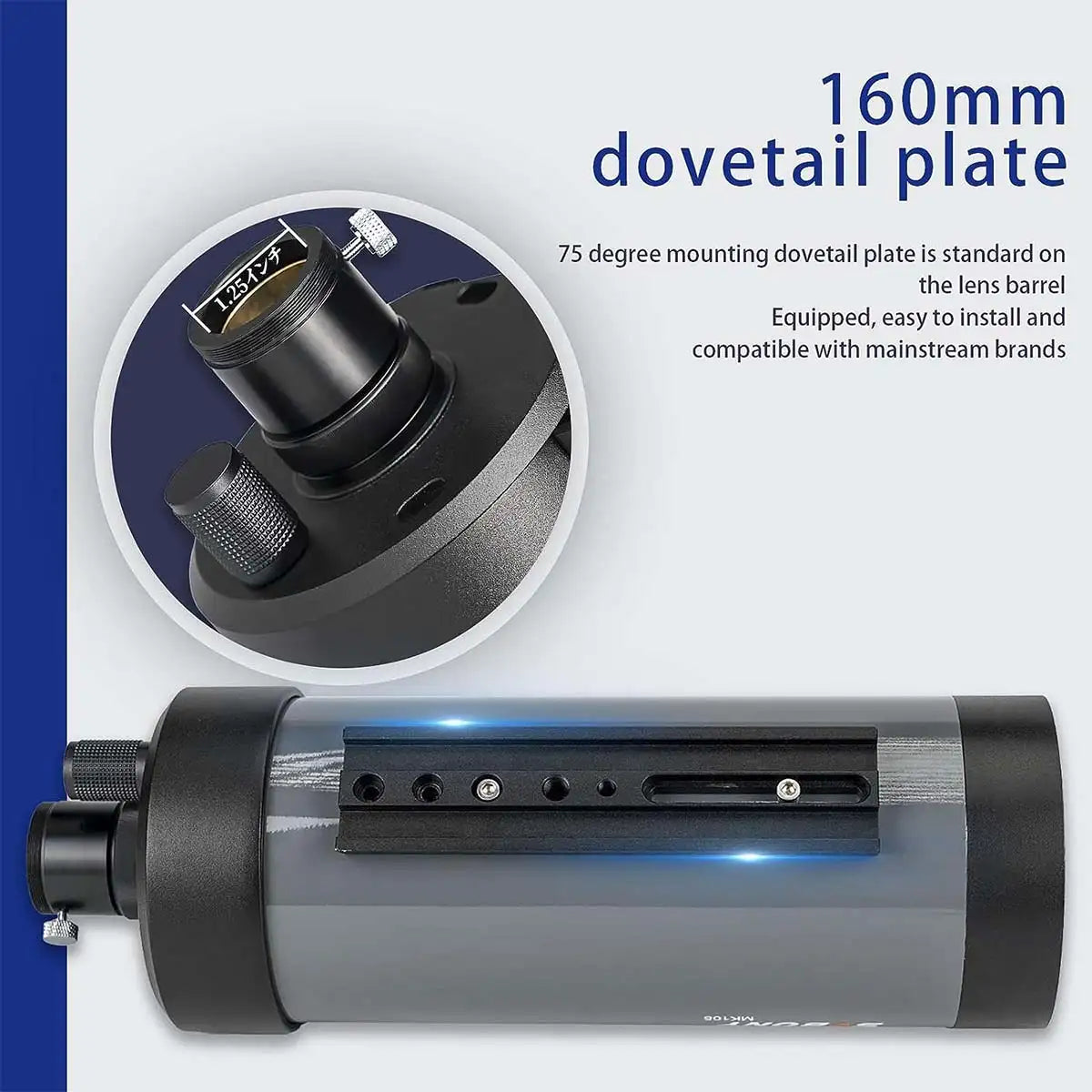 SVBONY MK105 105mm Maksutov-Cassegrain telescope OTA for lunar and planetary observing