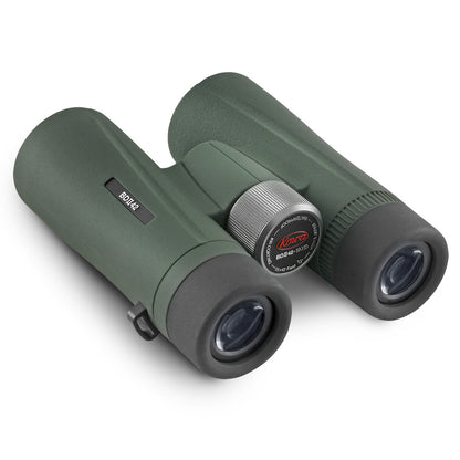 Kowa BD II 10x42 XD binocular rear eyepiece view for comfortable handheld viewing