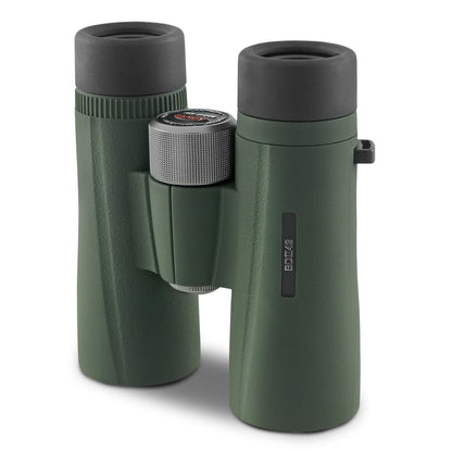 Kowa BD II 10x42 XD wide angle binocular standing view for outdoor field observation