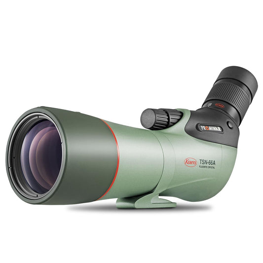 Kowa TSN-66A angled spotting scope with TE-11WZ II zoom eyepiece