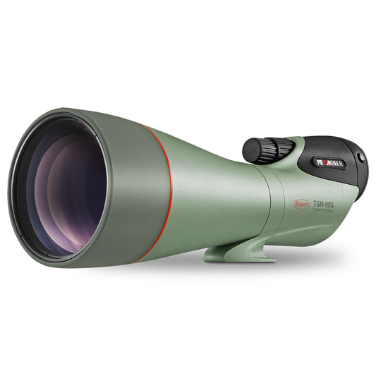 Kowa PROMINAR TSN-99S straight 99mm spotting scope body for birding target spotting and digiscoping