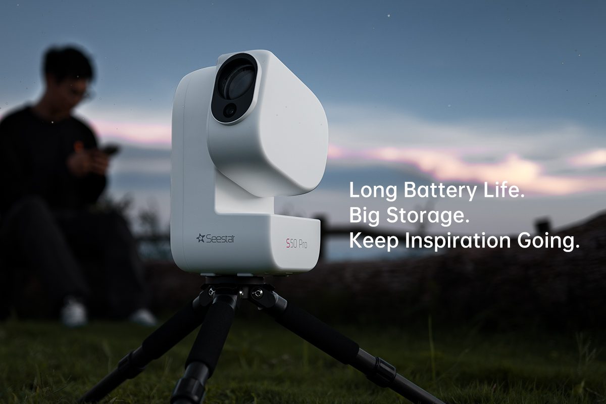 Seestar S50 Pro 10,000mAh battery with up to 9 hours of stargazing